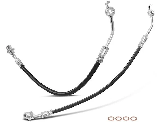 Juego de mangueras de freno delanteras para Lexus GS350 2007-2011 3,5 L V6 2008 2009 2010 NM828FD Foto 1 de 1