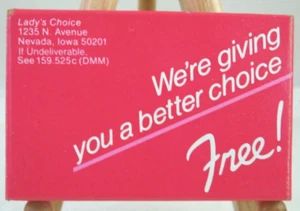1980 "FREE" "Ladies Choice" "New Anti-Perspirant Sealed in Original Pink Box - Picture 1 of 3