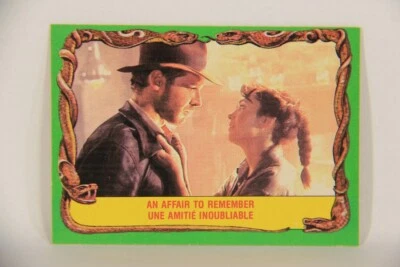 Raiders Of The Lost Ark 1981 Card #23 An Affair To Remember FR-ENG OPC L017949 - Image 1 of 2
