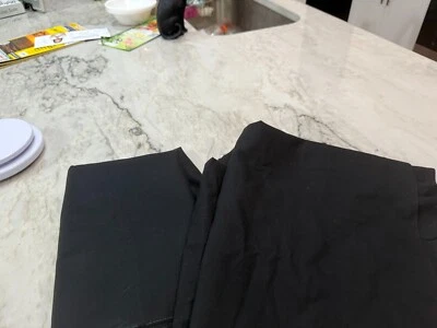 Mezcla de algodón negro para teatro de disfraces Foto 1 de 4