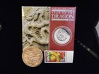 2012 Year Of The Dragon Silver Proof Coin/Ogp+Bonus Dragon & U.S. Dragon Postage