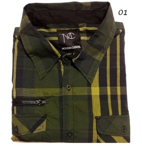 MODERN CULTURE $84 NEW Green Striped Long Sleeve Button Shirt Shirt BIG 4XL QCO - Picture 1 of 9