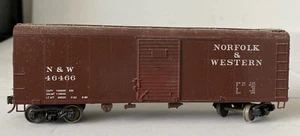 Vintage HO Scale Norfolk & Western Box Car #46466 - Picture 1 of 6