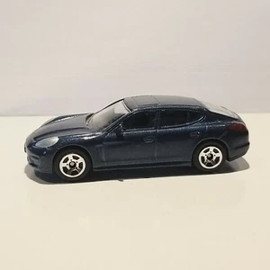 Vintage Realtoy Blue Porsche Panamera Turbo Toy Model Car 1/58 160218 - Picture 1 of 12