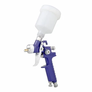 Mini pistola pulverizadora de aire HVLP 0,8/1,0 mm boquilla alimentación por gravedad coche herramienta de pintura detalle - Imagen 1 de 14