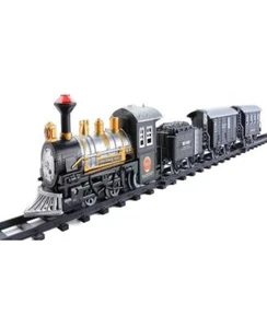 Juego de tren clásico iluminado y animado a batería Northlight de 14 piezas - Imagen 1 de 2