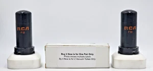 6AG7 2 Tubes New (New Old Stock) Test NEW 1 Year Warranty Metal 6AG7M VT-247 - Picture 1 of 3