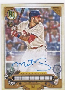 2022 Topps Gypsy Queen Missing Nameplate Auto Matt Vierling - Rookie - Phillies - Picture 1 of 2