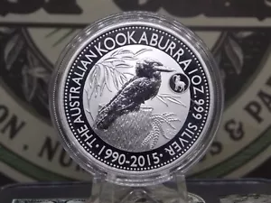 2015 "P" Australia KOOKABURRA 1oz .999 Silver *RAM* Privy $1 Coin ECC&C, Inc. - Picture 1 of 3