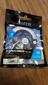 Brand New - Hardy Fluorocarbon Tippet 1x, 54yd, 11lb. -- Streams of Dreams - Picture 1 of 3