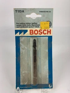Bosch Stichsägeblätter Modell T113A, Einzelblatt (1) Verpackung NOS OVP - Bild 1 von 1