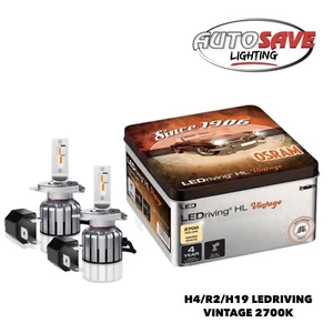 Bombillas de actualización de alto rendimiento OSRAM LEDriving HL VINTAGE H4/R2/H19 2700K NUEVAS 24 - Imagen 1 de 4