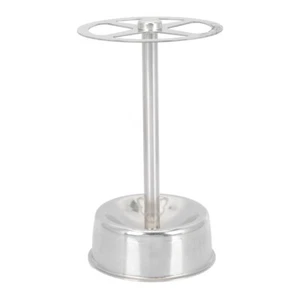 Porta dentifricio in acciaio inox porta spazzolino per bagni e supporto - Foto 1 di 10