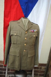 WW2 Czech officer uniform Czechoslovakia Army - Picture 1 of 12