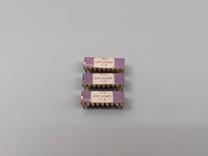 (3) BAD PINS!! RCA CDP1824CD 32x8 SRAM ICs, CDP1802 Support Chip - Picture 1 of 3