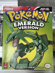 Nintendo POKEMON EMERALD 2005 PRIMA Official Game Guide, No Poster T27 - Picture 1 of 2