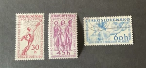 Stamps Czechoslovakia Scott #856-8 used - Picture 1 of 1