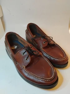 Dockers Herren Castaway Echtleder Bootsschuh dunkelbraun Größe 11 - Bild 1 von 6