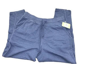 Pantalones deportivos Defect Tkees para mujer 1/S ropa de estar azul acero nuevos con etiquetas - Imagen 1 de 6