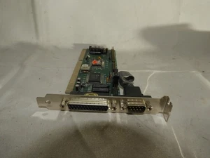 UMC TK-82C863/865-2J-D02 Serial Parallel ISA Controller Extension Card Untested - Picture 1 of 8