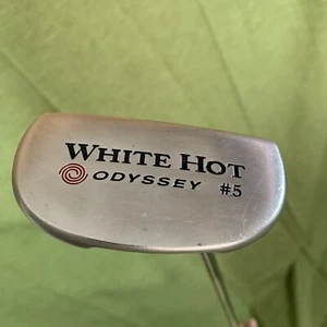 "Putter Odyssey White Hot #5 RH con impugnatura in lamello (lunghezza 31,5") - Foto 1 di 12