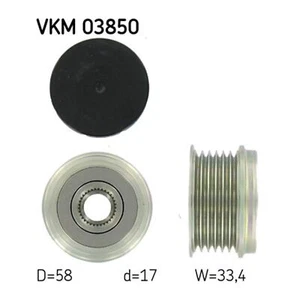 Alternator Freewheel Clutch Pulley SKF for 911 Boxster VKM 03850 Top Quality - Picture 1 of 6