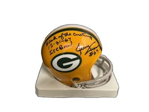 Jerry Kramer Signed Green Bay Packers (Ice Bowl) Mini Helmet JSA - Picture 1 of 2