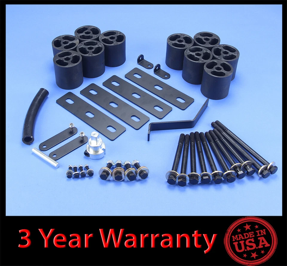 1997-2002 Expedition 2WD/4WD 3" kit de elevação de corpo inteiro dianteiro e traseiro + extensão de direção - Imagem 1 de 1