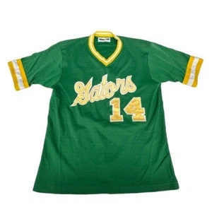 Spanjian Gators Men's M #14 Vintage Baseball Jersey 60's 70s College High School - Picture 1 of 10