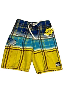 NWT Boys Quicksilver Board Shorts Size 25 / Boys 10 - Water Repellent - Picture 1 of 1