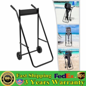 Heavy Duty Outboard Boat Motor Stand Carrier Cart Dolly Trolley Transport Cart - Picture 1 of 14