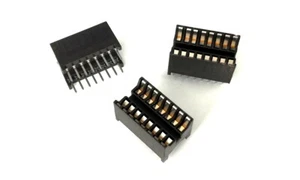16 PIN DIP IC Socket Adaptor Solder Type 613-0160111 Welcon (5 pieces) - Picture 1 of 4