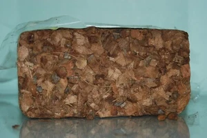 Vivarium Terrain Substrate Coconut Husk Briquettes 2 x 400g Blocks To Clear - Picture 1 of 1