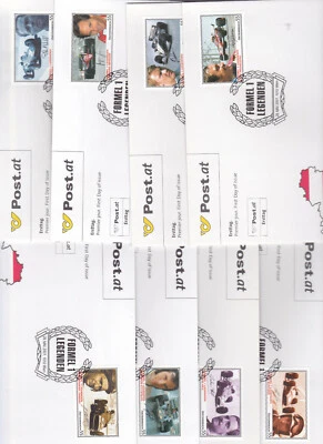 2007 - Formula 1 Legends - set - FDC - Image 1 of 4