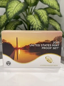 2013-S US Mint Proof Set Gem 14 Coins Set w/ Box Certificate of Authenticity - Picture 1 of 4
