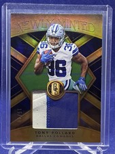 2019 Panini Gold Standard Tony Pollard NMM-35 Rookie Patch 15/49 Cowboys RC