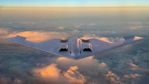 B-2 Spirit Stealth Bomber (Clouds) POSTER 24 X 36 Inches U.S. Military Aircraft - Picture 1 of 2