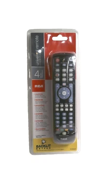 RCA RCRN04GR Universal 4 Device Remote Control with LED Backlighting - Image 1 of 2