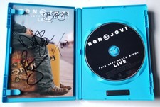 Bon Jovi REAL SIGNED This Left Feels Right Live DVD JSA Full LOA Autographed