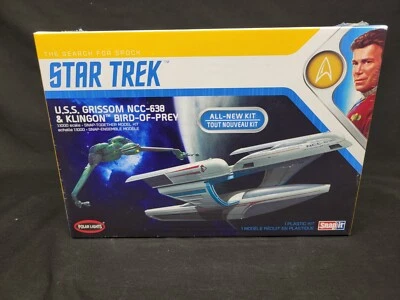 Polar Lights Star Trek: USS Grissom and Klingnon BoP 1:1000 Scale Snap Model Kit - Image 1 of 4