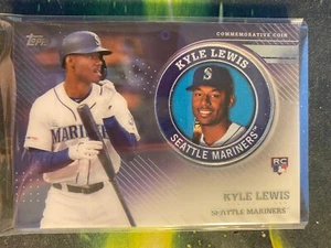 2020 Topps #TPM-KL Kyle Lewis (RC)💥🔥 Topps Player Medallions 🔥💥 Mariners⚾ - Imagen 1 de 2