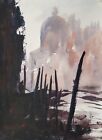 Grand Canal, Venice 15x11in Watercolour Painting by Steven Cronin Signed Art