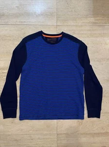 Banana Republic Pullover XL blau gestreift Baumwollmischung Freizeit Herren - Bild 1 von 4