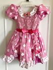 Costume Disney MINNIE MOUSE robe arc rose taille 4 pois