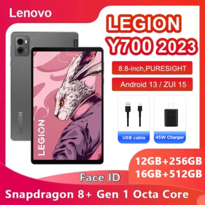 Lenovo LEGION Y700 2023 Snapdragon 8+ Gen1 8.8 inch 144Hz 256/512GB 6550mAh 13MP - Image 1 of 4