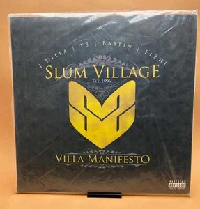 Slum Village Villa Manifesto Vinyl - 2010 Hip Hop Classic - Detroit Legacy LP - Picture 1 of 3