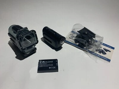USED Midland XTC400 (1080 HD) Action Video Camera Submersible Case Mount Battery - Image 1 of 4
