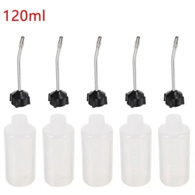 5pcs Sewing Machine Oil Dispenser Oiler Squeeze Bottle Long Nozzle Storage Pot - Image 1 of 4