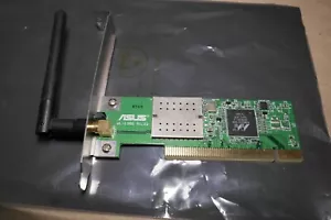 ASUS WL-138G  1.22  Wireless PCI LAN network card Adapter w. Antenna 88W8310-BAN - Picture 1 of 2