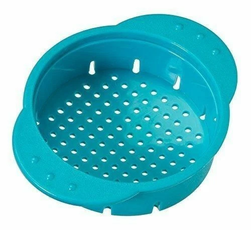 Progressive Gt-3973 Can Colander Sky Blue Plastic